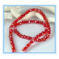 crystal faceted rondelle beads ab
